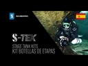 Scubapro S-Tek Set Botella Stage Bajo Perfil S40