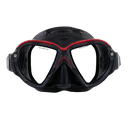 Aqualung Máscara Reveal Ultrafit Negro / Rojo