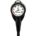 Cressi Minimanómetro con Latiguillo 78cm Blanco