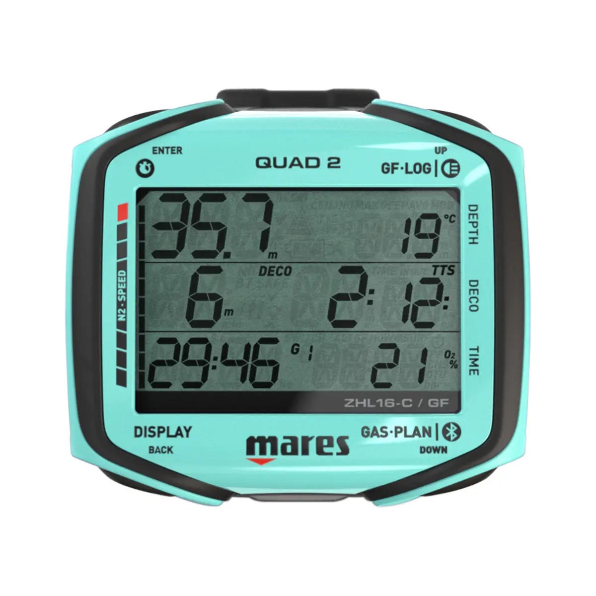 Mares Quad 2 Aqua