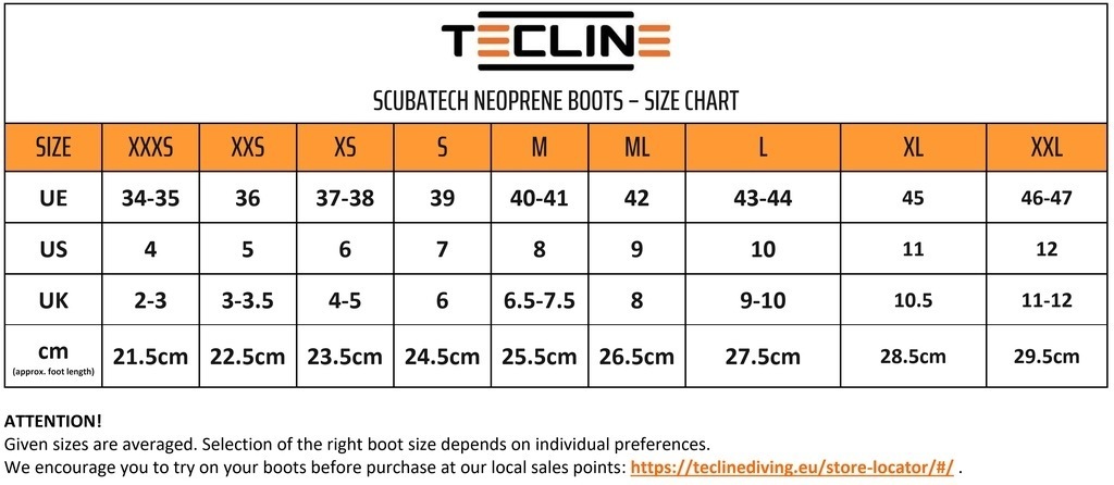 Tecline Escarpines 5mm