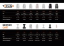 Tecline Placa Standard Aluminio 3mm 0.85kg Naranja