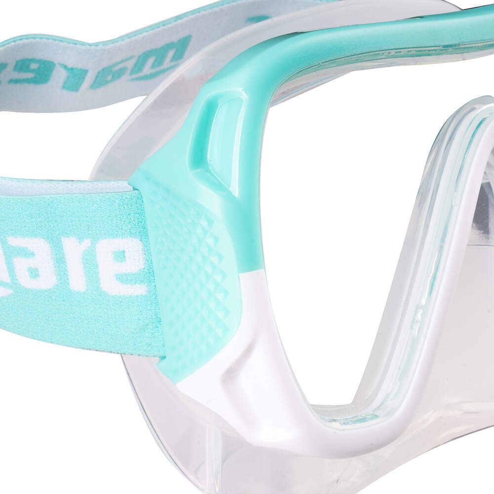 Mares Snorkeling Set Nateeva Keewee Blanco