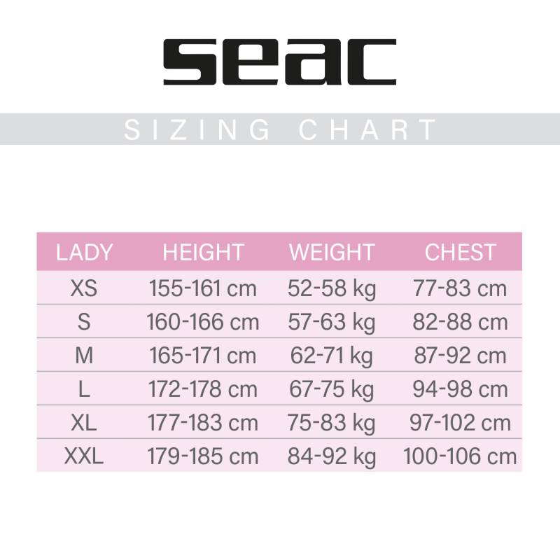Seac Trendy 2.5mm Mujer