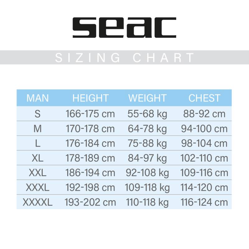 Seac Trendy 2.5mm Hombre