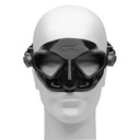 C4 Mascara Falcon Negro Antifog