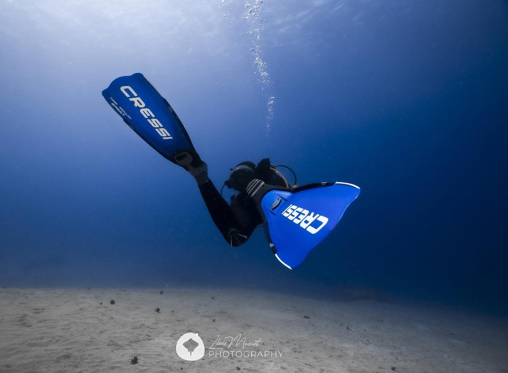 Cressi Aletas Apnea Gara Modular Sprint Azul