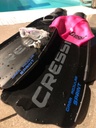 Cressi Aletas Apnea Gara Modular Sprint Negra