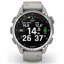 Garmin Descent MK3 Inox 43mm - Correa Silicona
