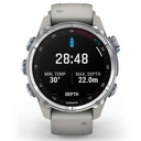 Garmin Descent MK3 Inox 43mm - Correa Silicona