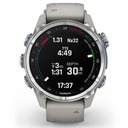 Garmin Descent MK3 Inox 43mm - Correa Silicona