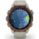 Garmin Descent MK3i Titanio Bronce 43mm - Correa Silicona Gris