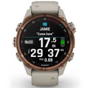 Garmin Descent MK3i Titanio Bronce 43mm - Correa Silicona Gris