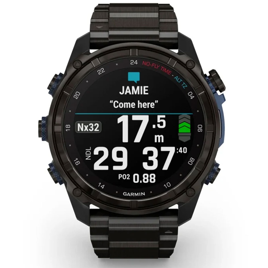 Garmin Descent MK3i Titanio 51mm - Correa Titanio