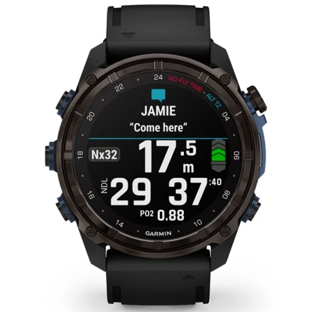 Garmin Descent MK3i Titanio 51mm - Correa Silicona