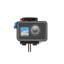 Sea Frogs Carcasa Aluminium 200m Negro para DJI Action 5/4/3