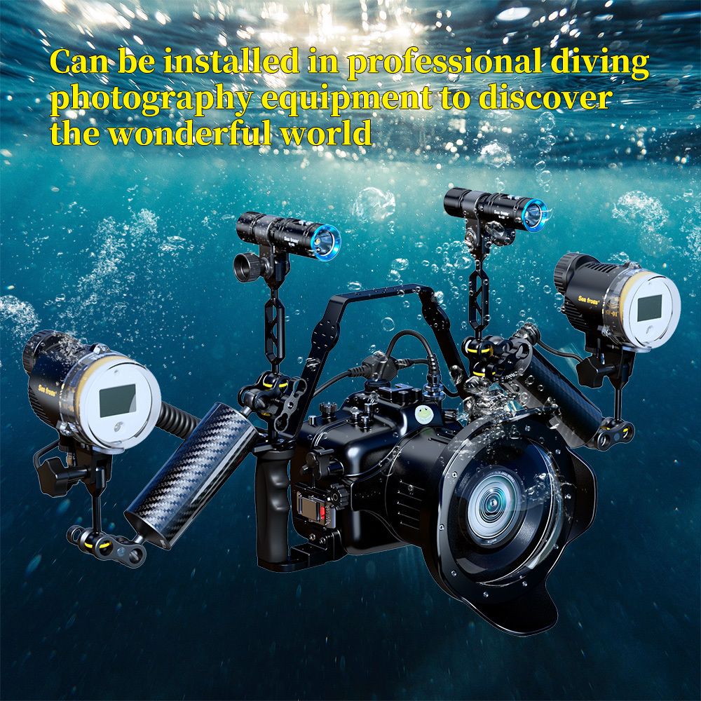  Sea Frogs Foco SF-L03 1000lm con Puntero Laser