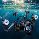  Sea Frogs Foco SF-L03 1000lm con Puntero Laser