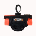 Tecline Boya Semi-Cerrada Naranja 180CM Con Carrete 30M