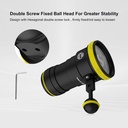 Sea Frogs SF-W02 Foco 11000lm Rojo / UV 100m