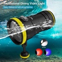 Sea Frogs SF-W02 Foco 11000lm Rojo / UV 100m