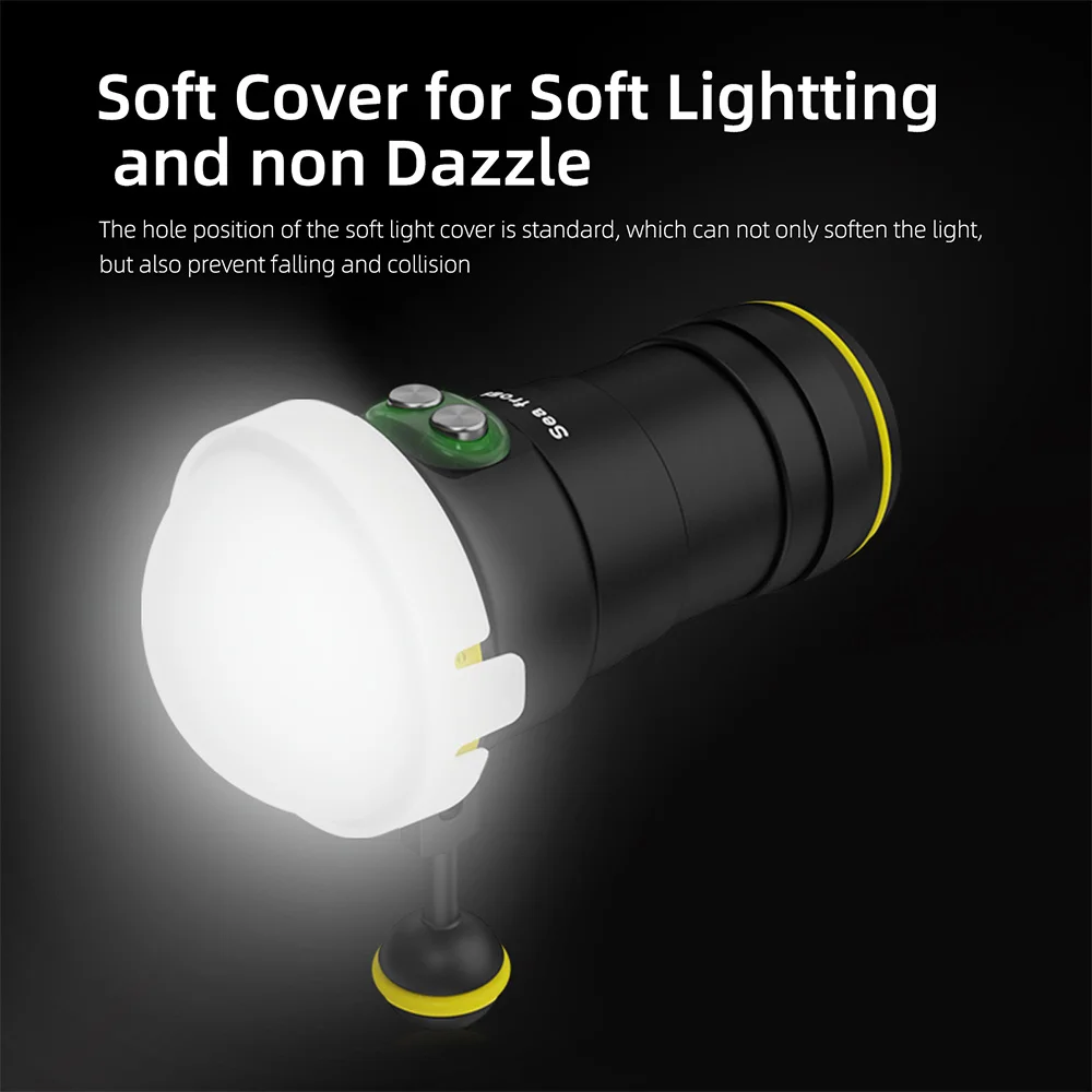 Sea Frogs SF-W02 Foco 11000lm Rojo / UV 100m