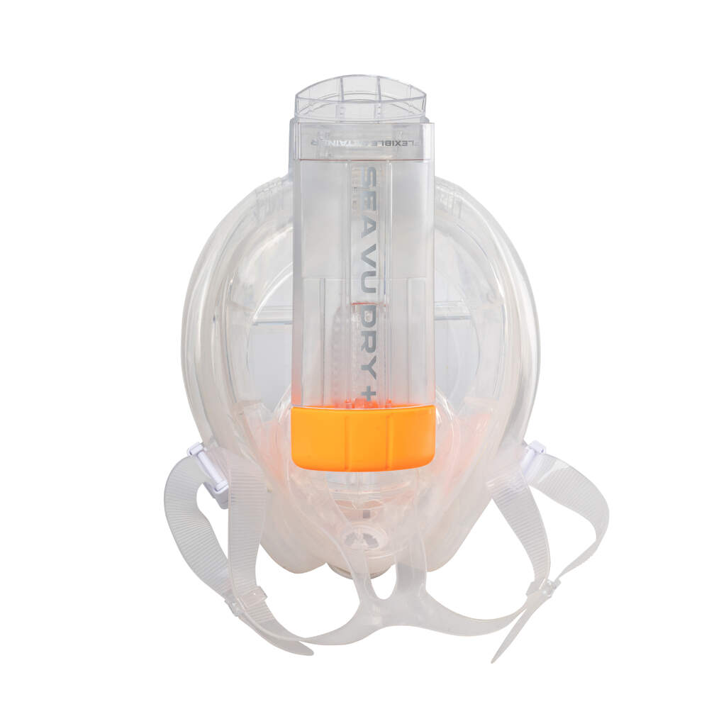 Mares Máscara Full Face Sea Vu Dry + Blanco L/XL