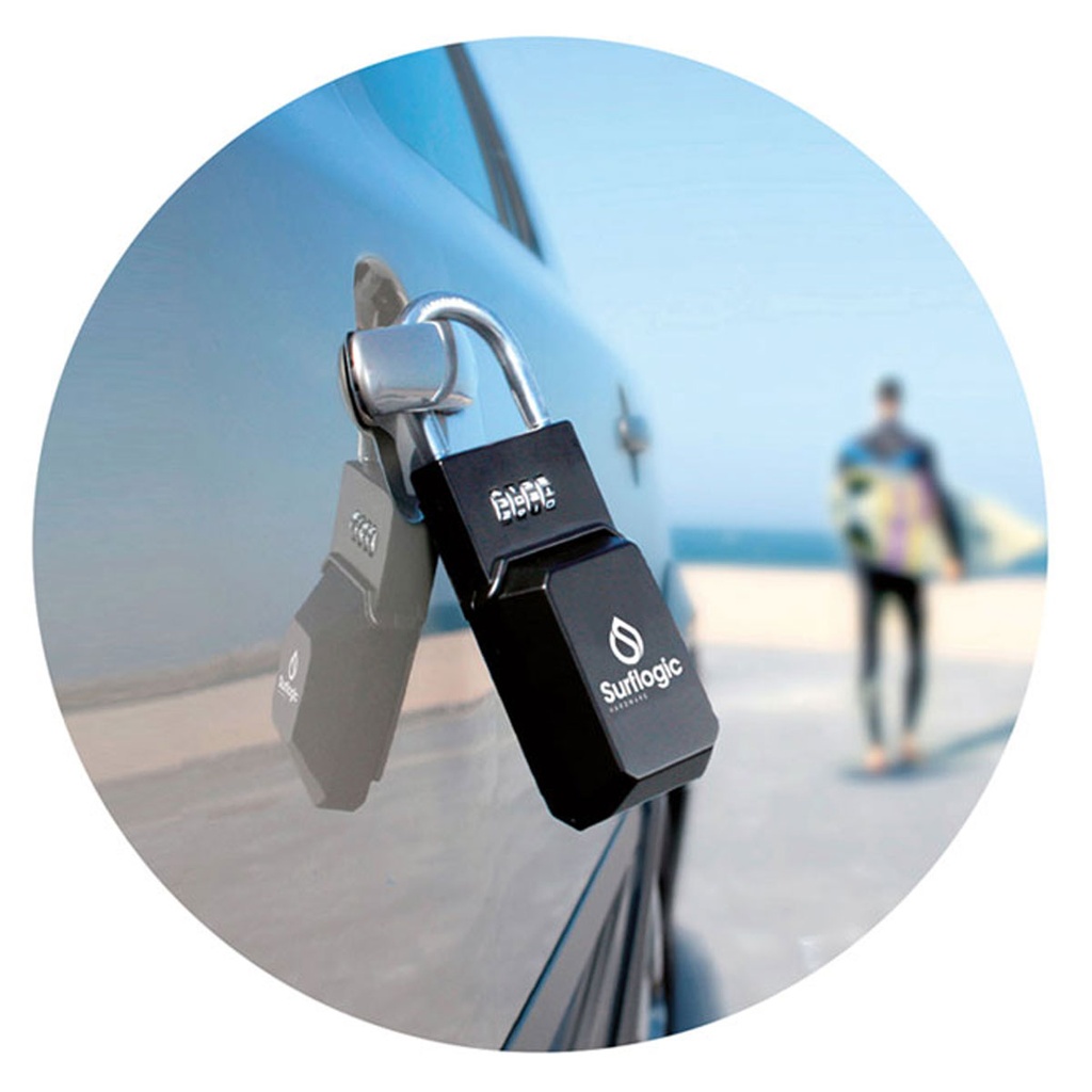 Surflogic Candado Guarda Llaves Standard Black
