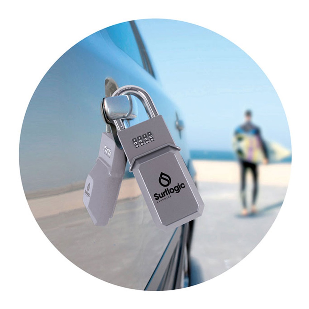 Surflogic Candado Guarda Llaves Standard Silver