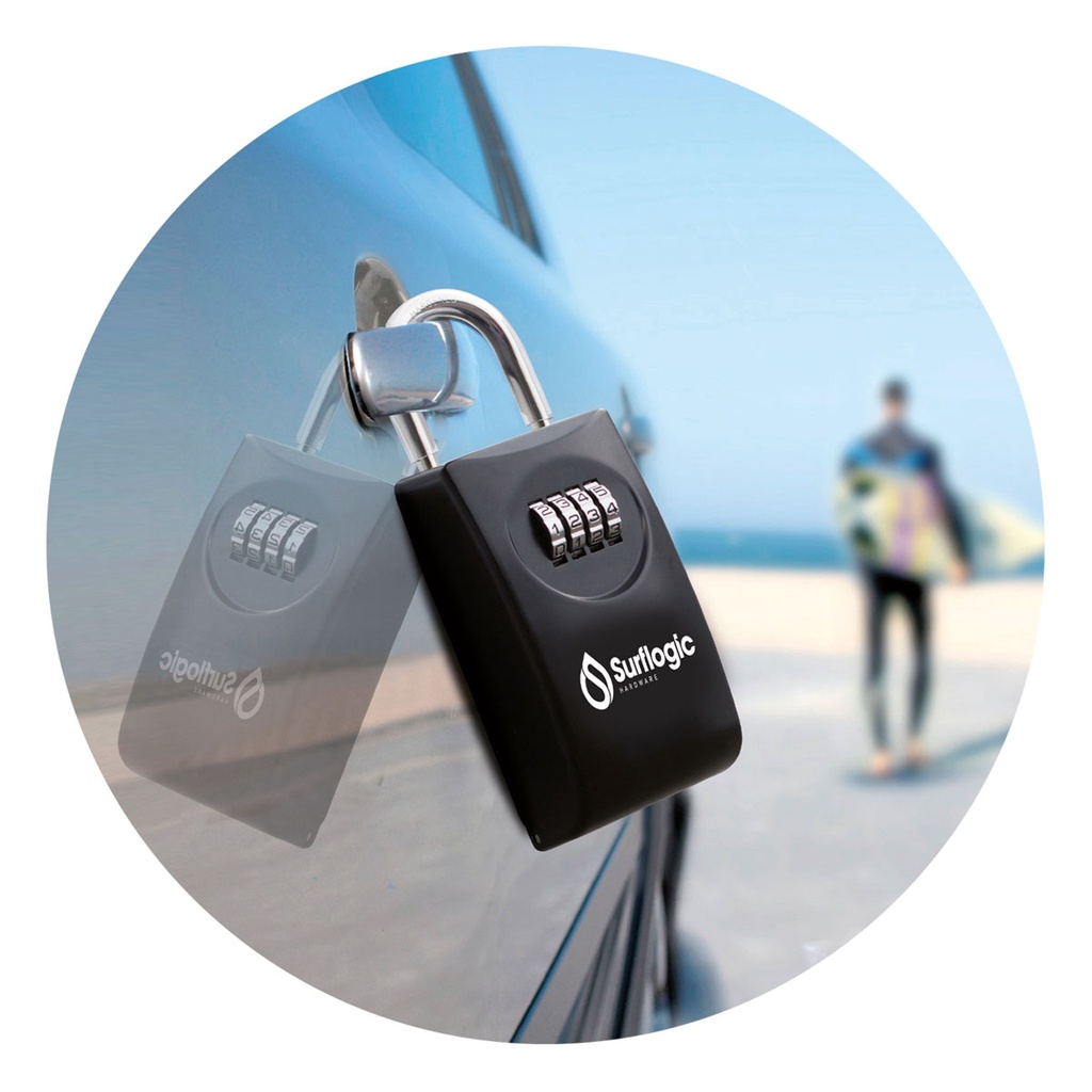 Surflogic Candado Guarda Llaves Maxi Black