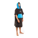 Surflogic Poncho Negro & Cyan