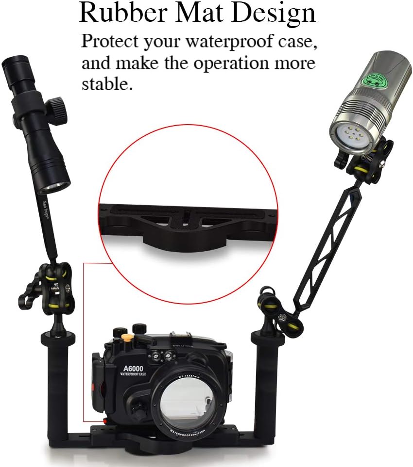 Sea Frogs Pletina con Brazos Doble Bola y Bola / YS