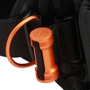 Apeks Exotec-S Negro / Naranja