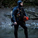 Apeks Exotec-S Negro / Naranja