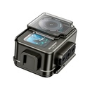 Sea Frogs Carcasa Aluminium 60m Negro para DJI Osmo Action 5/4/3 Pro