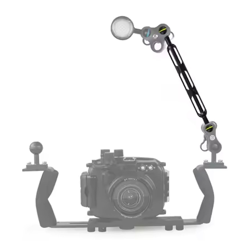 Sea Frogs Brazo Aluminio Doble Bola 20cm (7'')