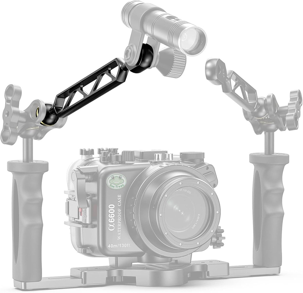 Sea Frogs Brazo Aluminio Bola / YS 22.5cm (8'')