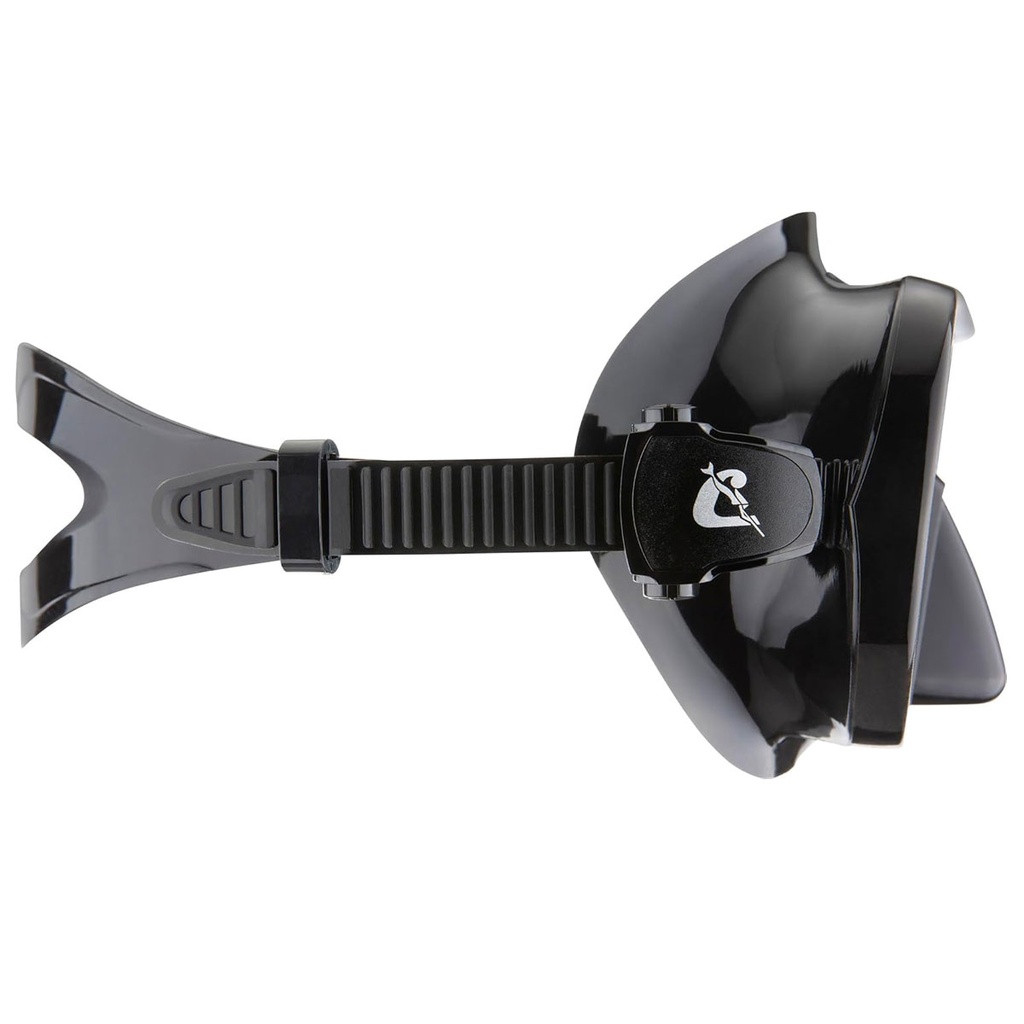 Cressi Máscara F-Dual Negro UltraVision Rojo-Azul