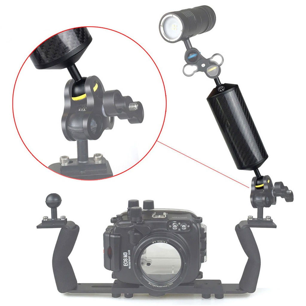 Sea Frogs Brazo Flotante Doble Bola 230x60mm 8" (+300g)