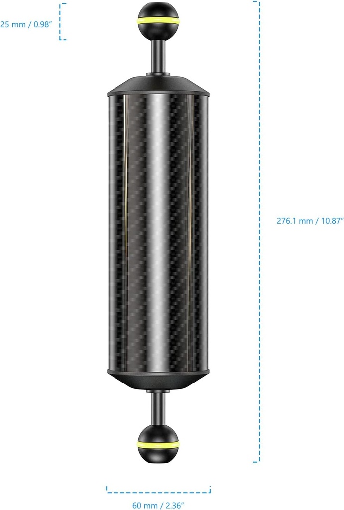 Sea Frogs Brazo Flotante Doble Bola 270x60mm 10" (+410g)