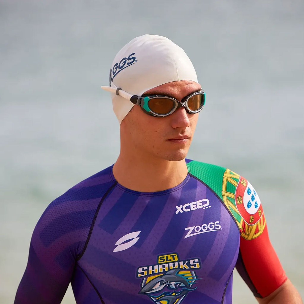 Zoggs Predator Flex Polarized Gafas de Natación Negro / Verde