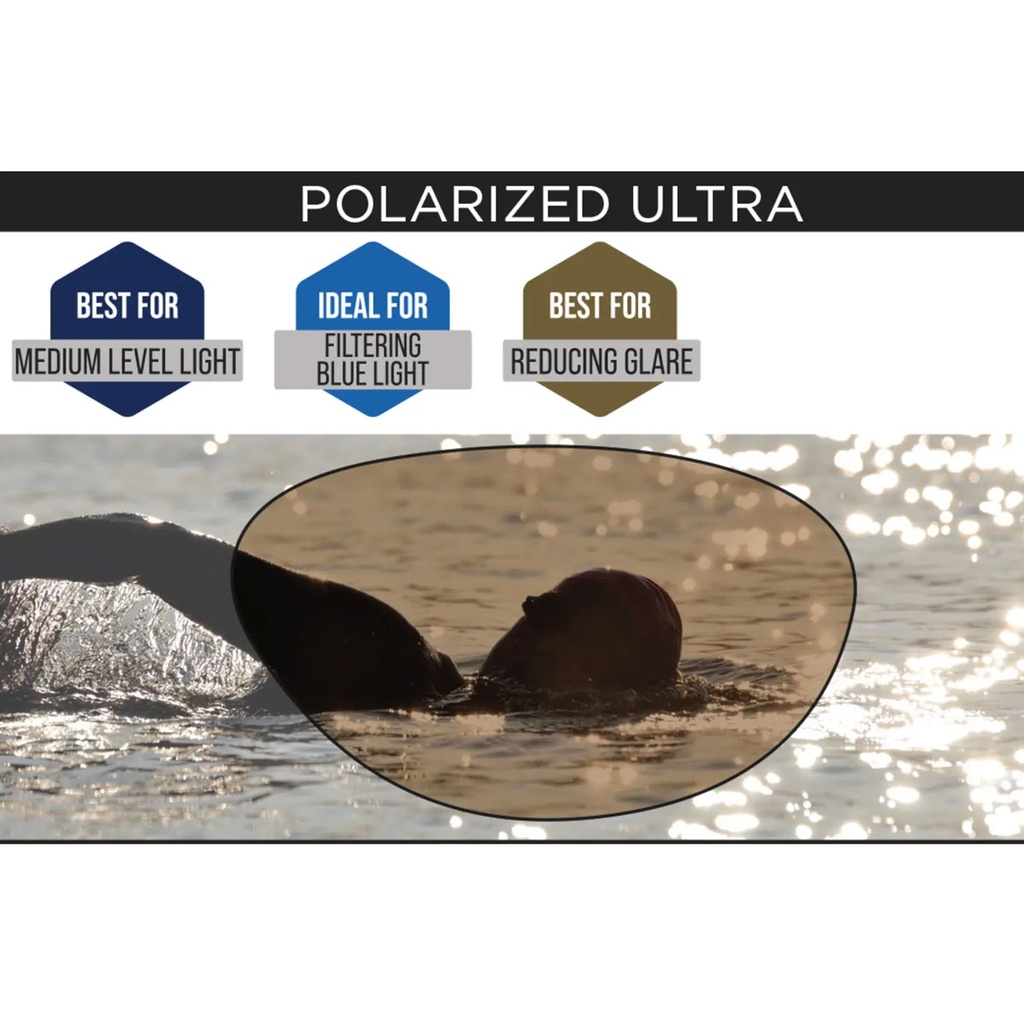 Zoggs Predator Flex Polarized Gafas de Natación Negro / Verde