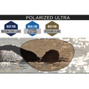 Zoggs Predator Flex Polarized Gafas de Natación Negro / Verde