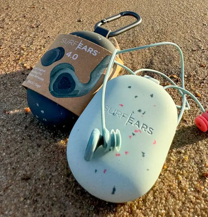 Surf Ears 4.0 Tapónes de Buceo para Oidos Negro / Sage