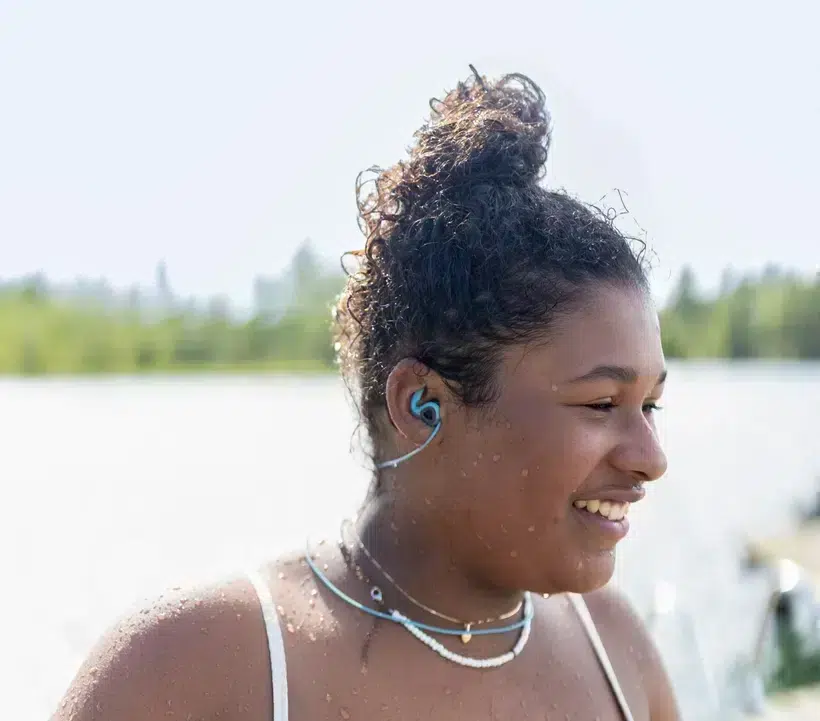 Surf Ears 4.0 Tapónes de Buceo para Oidos Negro / Sage