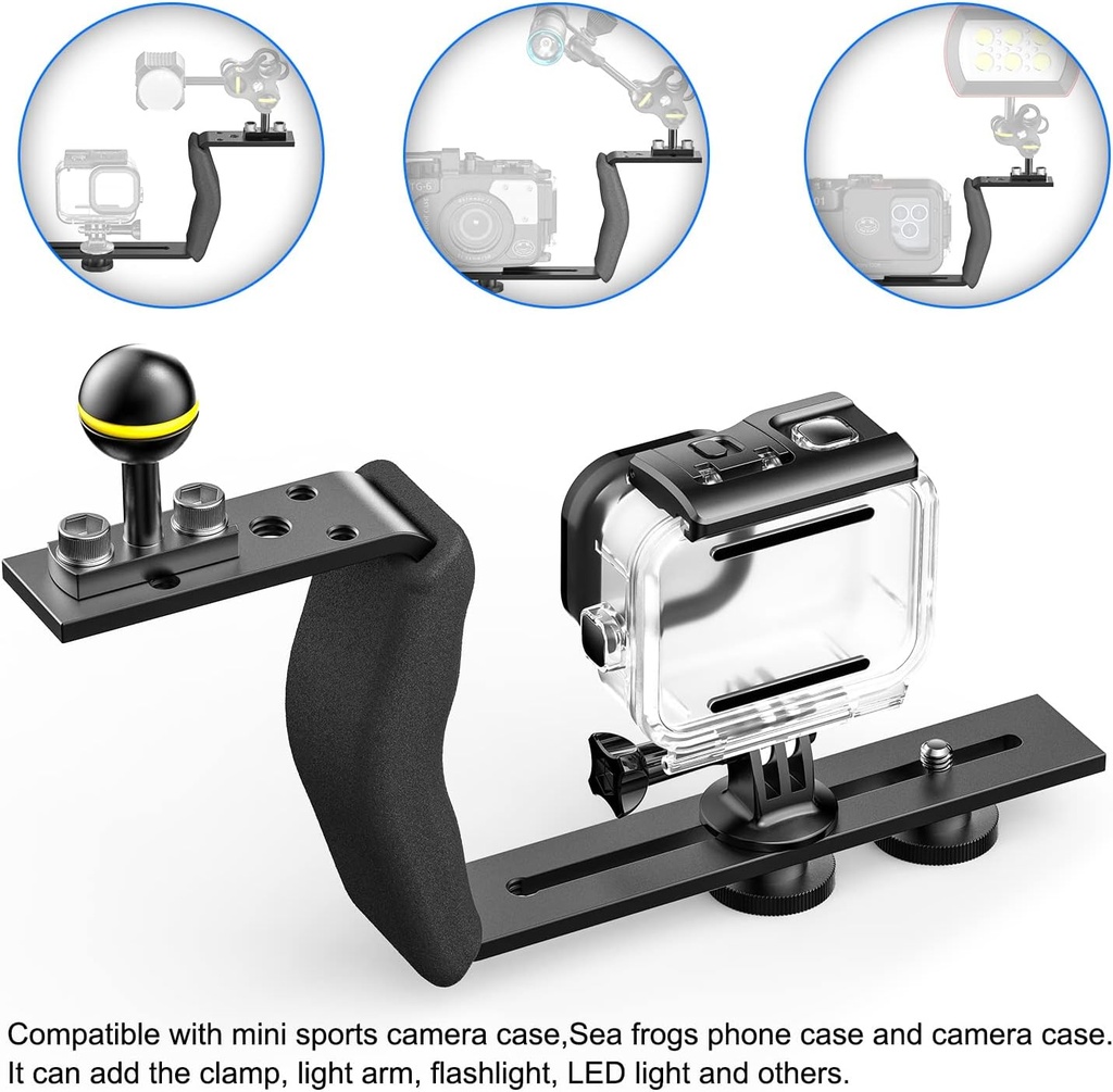 Sea Frogs Pletina TS-19 con Empuñadura y Bola