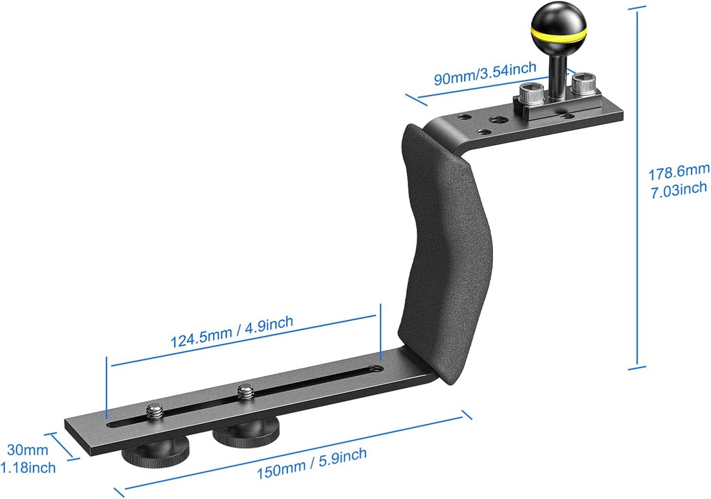 Sea Frogs Pletina TS-19 con Empuñadura y Bola