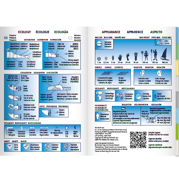 Pictolife Guía de Especies del Litoral en Bajamar del Atlántico Este