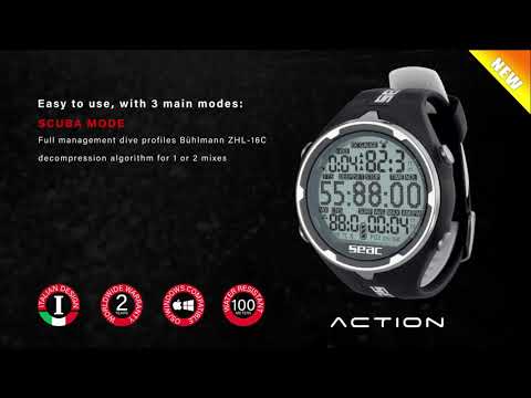 Seac Action Negro / Azul