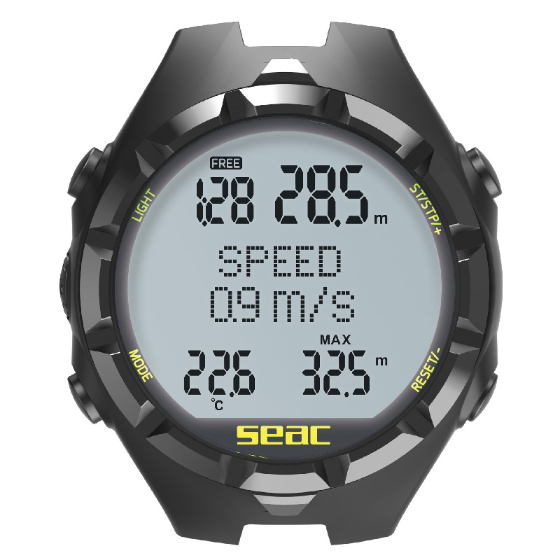 Seac Apnea HR Negro / Amarillo